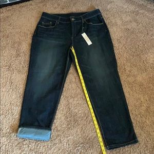 Women’s Chicos New boyfriend fit crop Sz 2  12/14